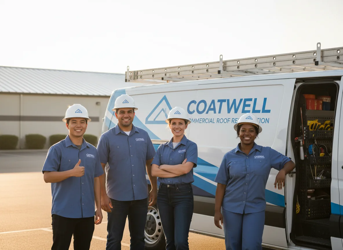 Commercial roof coating company in Plainwell, MI